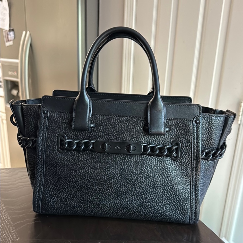 Coach 2-Way Back 59517 Leather Bag